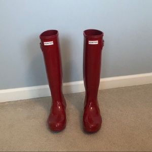 Hunter Rain Boots (tall)